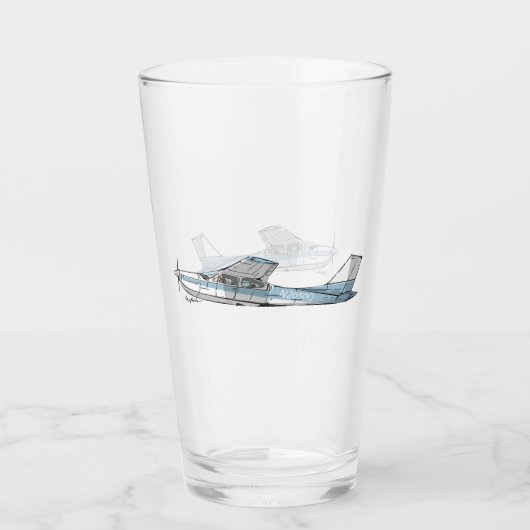 Cessna Cardinal Glas (Achterkant)