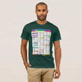 Cessna Checklist T-Shirt (Voorkant volledig)