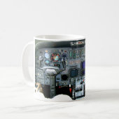 Cessna Citation II-instrumentenpaneel Koffiemok (Voorkant links)