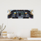 Cessna Citation XLS-instrumentenpaneel Poster (Keuken)