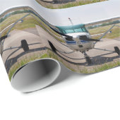 Cessna light vliegtuig cadeaupapier (Rol Hoek)