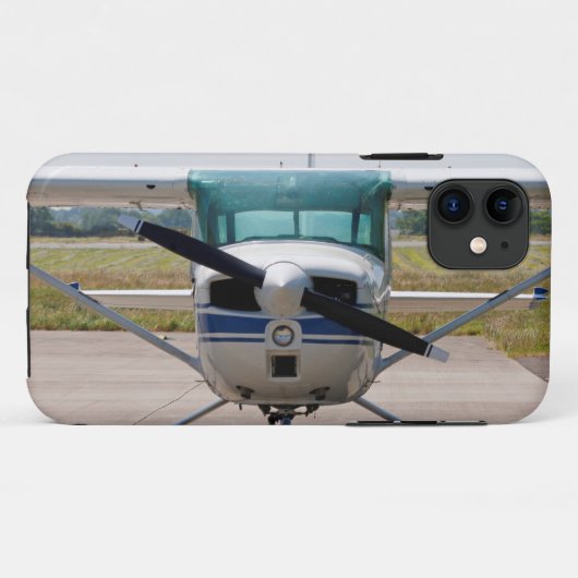 Cessna light vliegtuig Case-Mate iPhone case (Achterkant (horizontaal))