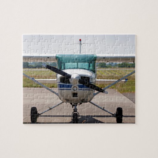 Cessna light vliegtuig legpuzzel (Horizontaal)