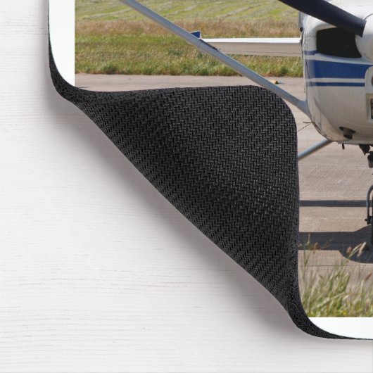 Cessna light vliegtuig muismat (Hoek)