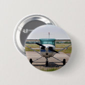 Cessna light vliegtuig ronde button 5,7 cm (Voorkant /achterkant)