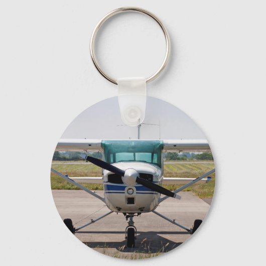 Cessna light vliegtuig sleutelhanger (Voorkant)