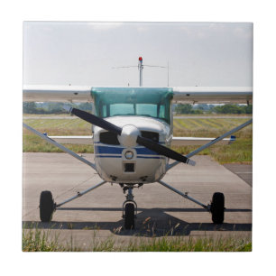 Cessna light vliegtuig tegeltje