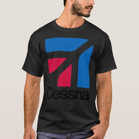 Cessna Logo Classic T-Shirt (Voorkant)