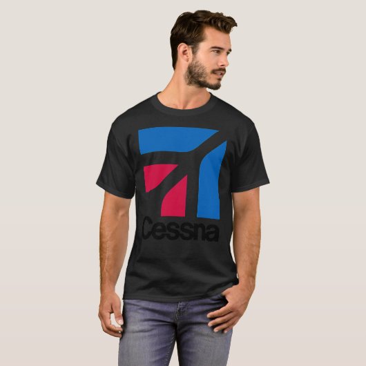 Cessna Logo Classic T-Shirt (Voorkant volledig)