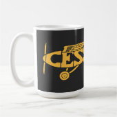 Cessna Vintage Koffiemok (Links)