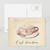 C'est Bon Bon Briefkaart (Voorkant / Achterkant)