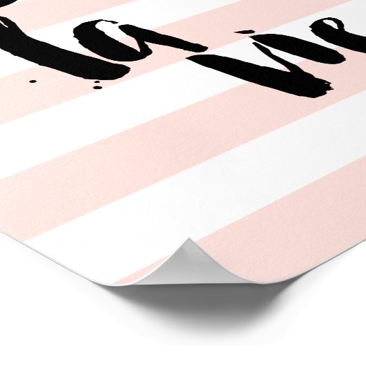 C'est La Vie  afdrukken Poster (Hoek)