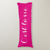 C'est la vie Body Pillow Lichaamskussen (Voorkant Verticaal)