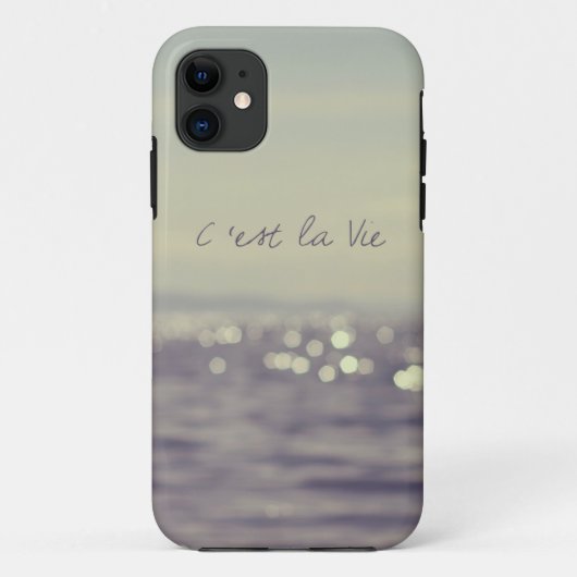 C'est La Vie Case-Mate iPhone Case (Achterkant)