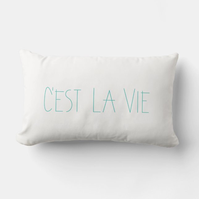 C'est La Vie - Dat is het leven Kussen (Voorkant)