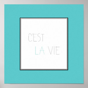 C'est La Vie - Dat is het leven Poster