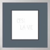 C'est La Vie - Dat is het leven Poster (Voorkant)