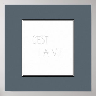 C'est La Vie - Dat is het leven Poster