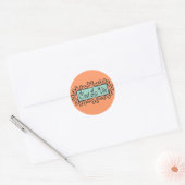 C'est La Vie (Dat is het Leven) ~ Ronde Sticker (Envelop)