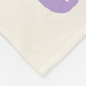 C'est La Vie | Frans Gezegde | Rainbow-pastel Fleece Deken (Hoek)