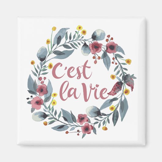 C'est La Vie French Magneet (Voorkant)