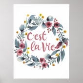 C'est La Vie French Poster (Voorkant)
