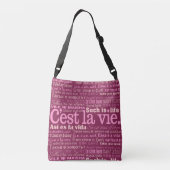 C'est La Vie meertalige tassen (Achterkant)