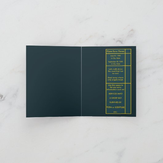 c'est la vie memorial - bekendmaking aankondiging (Binnen)