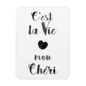 C'est la Vie mon Chéri Magneet (Verticaal)