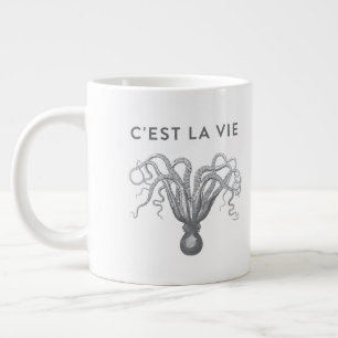 C'EST LA VIE Octopus Coffee Mok