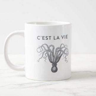 C'EST LA VIE Octopus Coffee Mok
