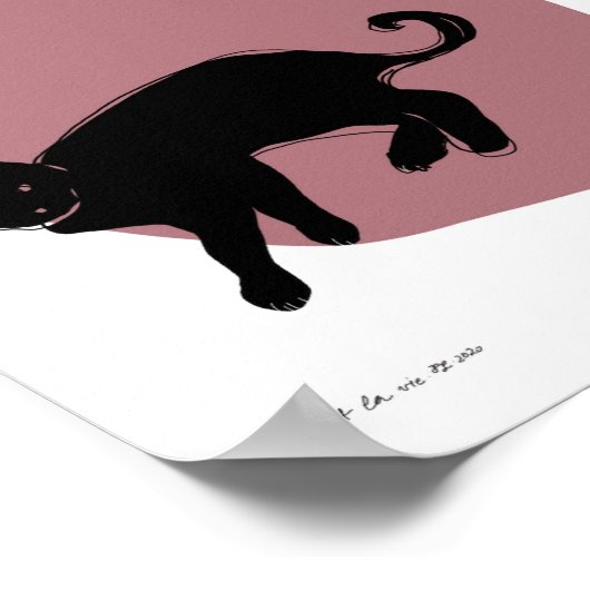 C'est La Vie Poster (Hoek)