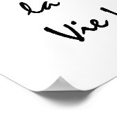 C'est La Vie! Poster (Hoek)