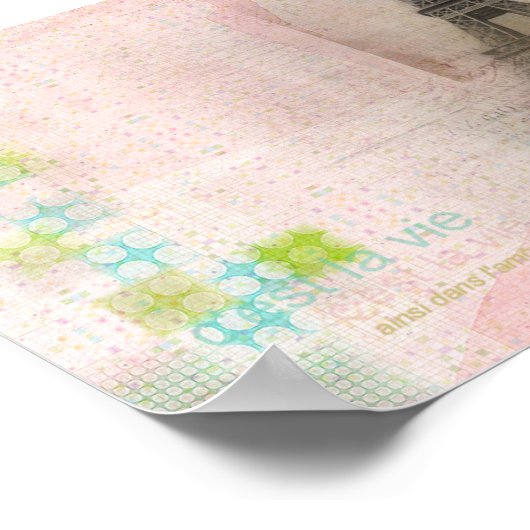 C'est la Vie Poster (Hoek)