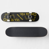 C'est La Vie skateboards (Horizontaal)