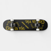 C'est La Vie skateboards (Horizontaal)