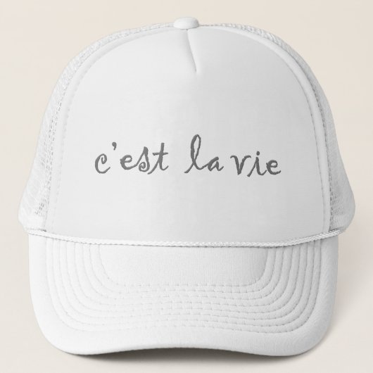 c'est la vie trucker pet (Voorkant)