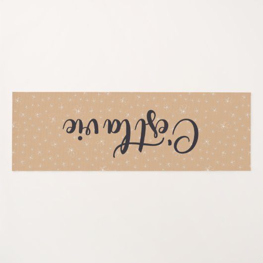 C'est La Vie Yogamat (Voorkant (horizontaal))