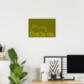 C'est La Vieccustom poster (Thuiskantoor)