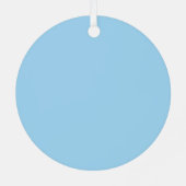 C'EST NOEL Canadian Maple Leaf Snowman Kerstmis Metalen Ornament (Achterkant)