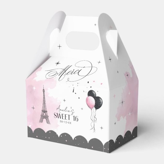 C'est si Bon Parijse Zoet 16 Dank u ID1162 Bedankdoosjes (Voorkant Zijde)