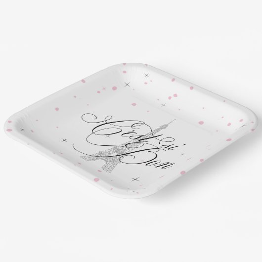 C'est si Bon Parijse Zoet 16 ID1162 Papieren Bordje (Gebogen)