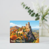 Cesta-toren San Marino Briefkaart (Staand voorkant)