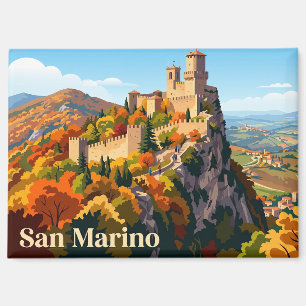 Cesta-toren San Marino Magneet