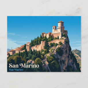 Cesta Toren (Tweede Toren) San Marino Briefkaart