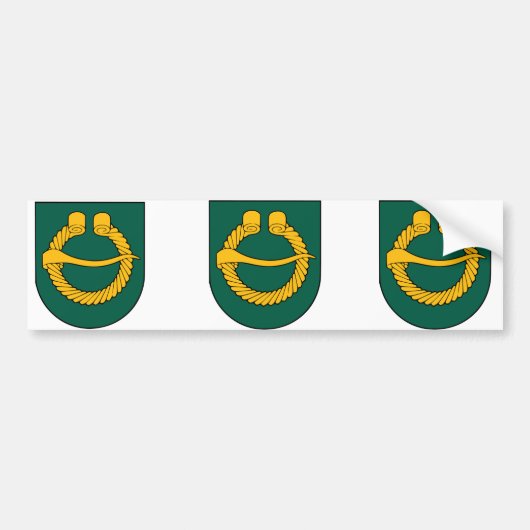 Cesvaine, Letland Bumpersticker (Voorkant)