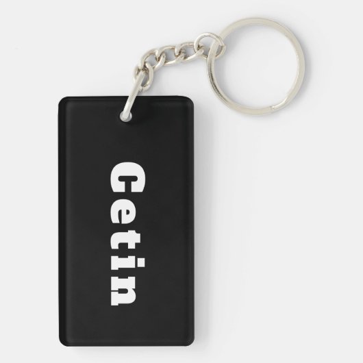 Cetin Sleutelhanger (achterkant)