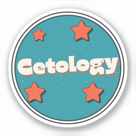 Cetologie Sticker (Voorkant)