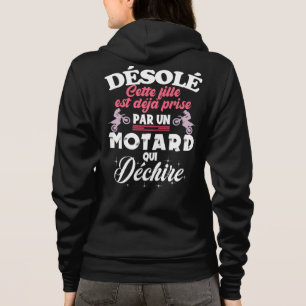 Cette fille est déjà Prize par motard qui déchire Hoodie