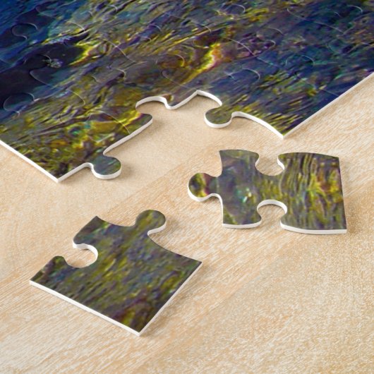 Cetti Bay Guam. kerstcadeautjes Legpuzzel (Zijkant)